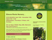 Tablet Screenshot of elmoreroots.com